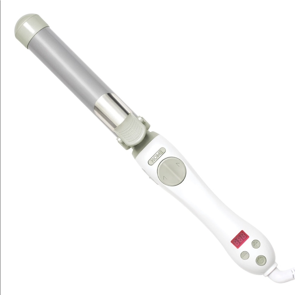 Beachwaver® S1.25 Dual Voltage (white) rotating curling iron